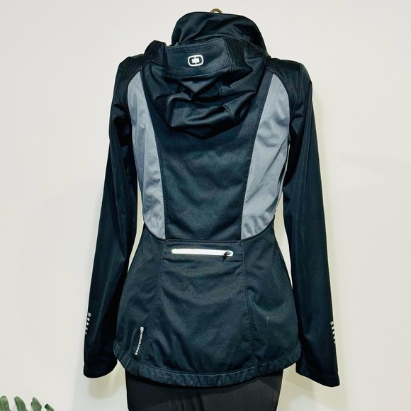 OGIO Endurance Womens Jim Beam Blacktop/Gear Grey Pivot Soft Shell LOE721, XS - Picture 6 of 14